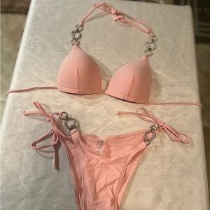 SHEIN light pink bikini.